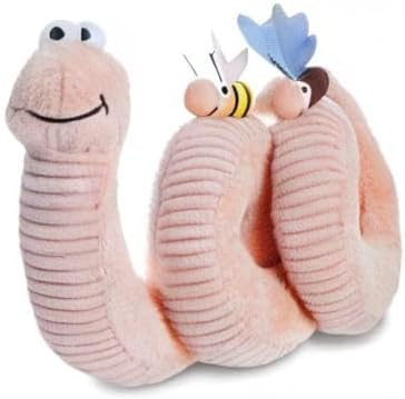 AURORA, 61431, Superworm, Soft Toy, Peach