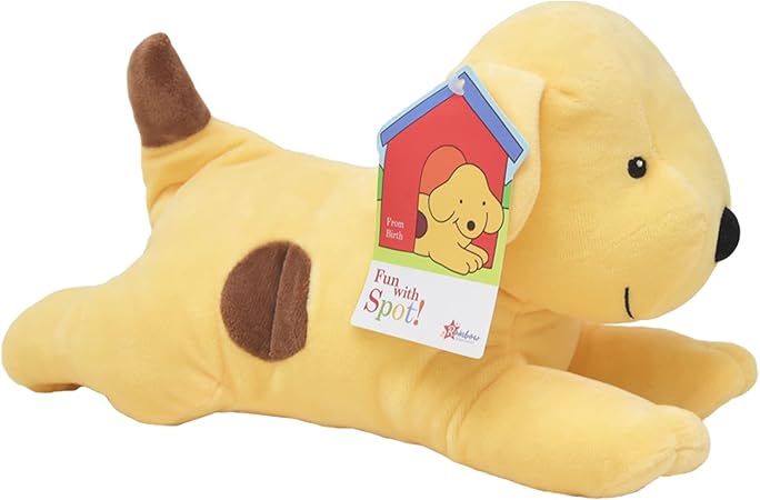 Official Spot the Dog Large Soft Toy - Early Years Cuddly Toys for Toddlers and Babies - Super Soft Plush Dog Toy by Rainbow Designs