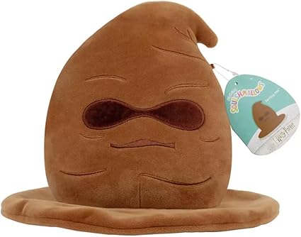 Squishmallows 8 Inch Harry Potter Sorting Hat - Officially Licensed Kellytoy Plush - Collectible Soft & Squishy Stuffed Animal Toy - Add to Your Hogwarts Squad - Gift for Kids, Adults