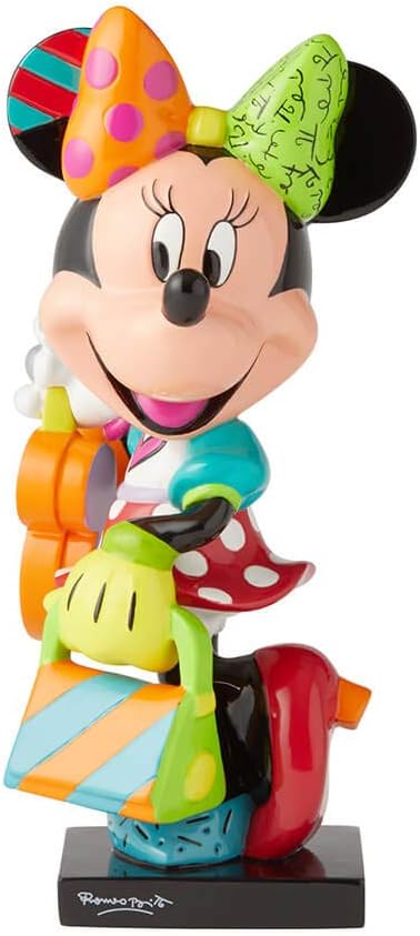 Disney Britto Collection Minnie Mouse Fashionista Figurine