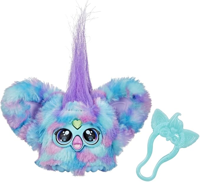 Furby Furblets Mer-May Mini Electronic Plush Toy, Blue_or_green