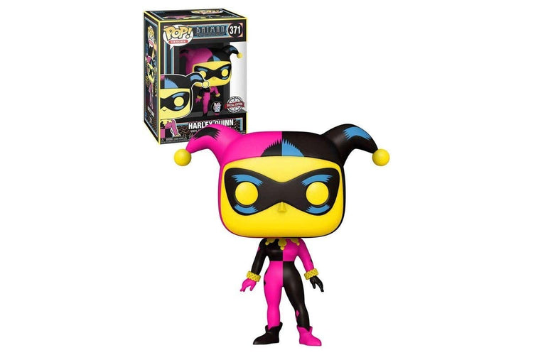 Harley Quinn Black Light Vinyl Figure 371 Unisex Funko Pop