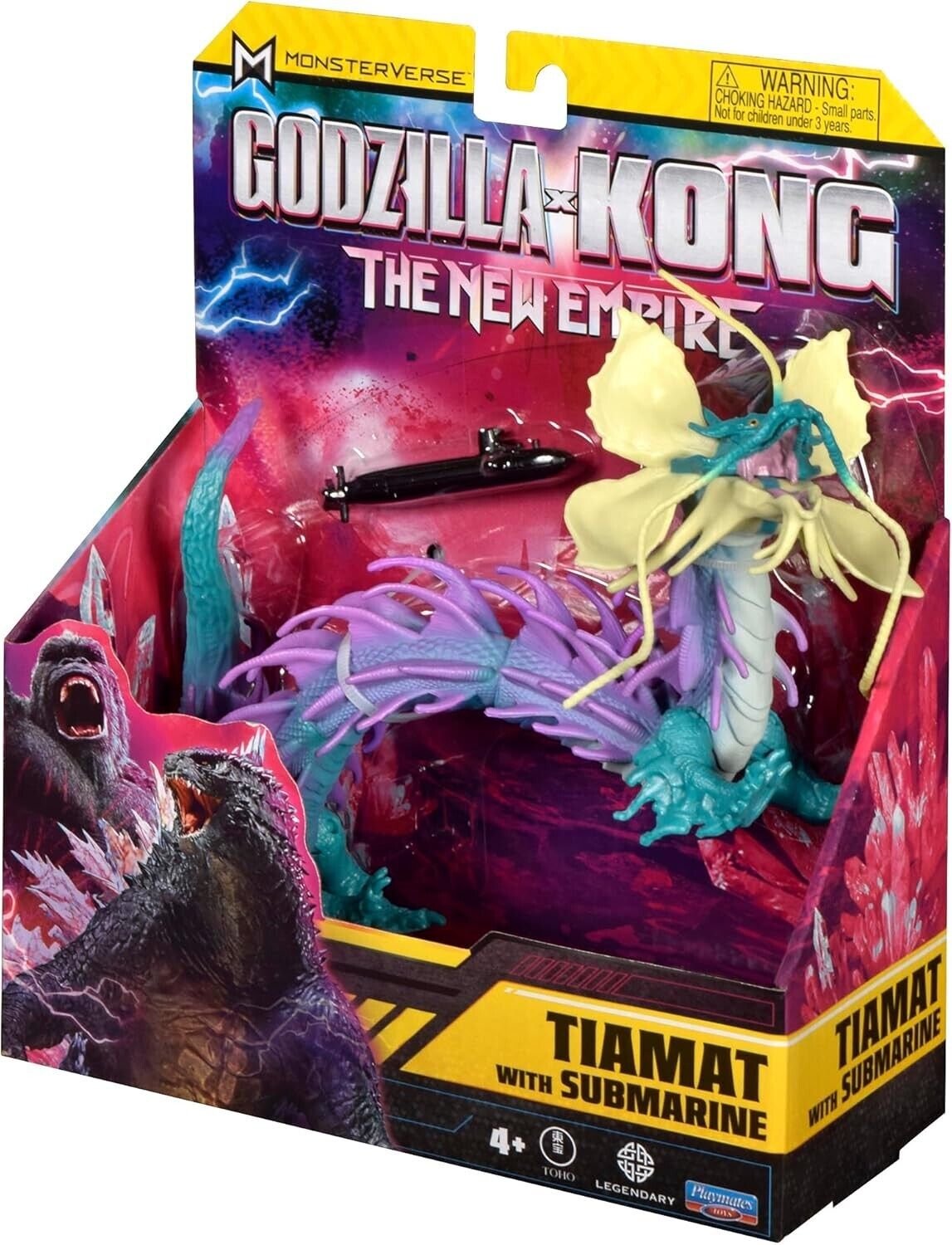 MonsterVerse Godzilla x Kong: The New Empire, 6-Inch Tiamat Action Figure Toy, I