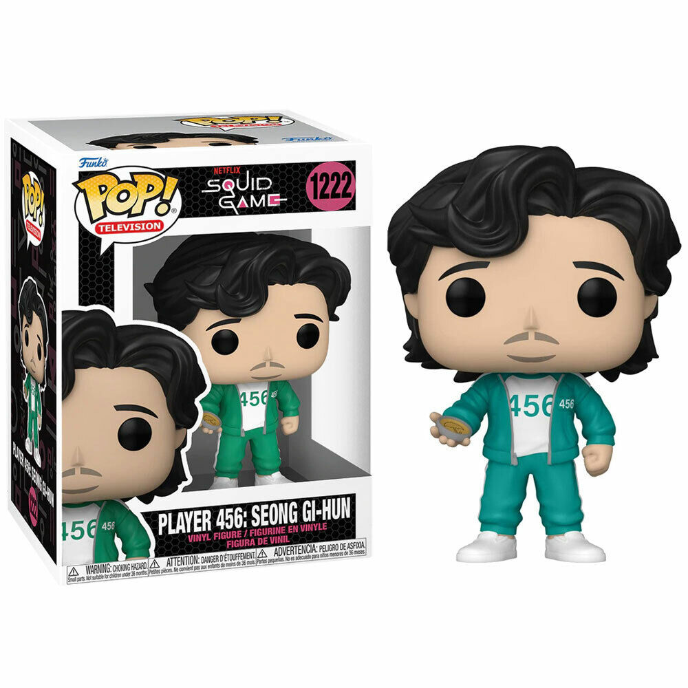 "Netflix Squid Game Pop! Figure - Player 456: Seong Gi-Hun NEW"