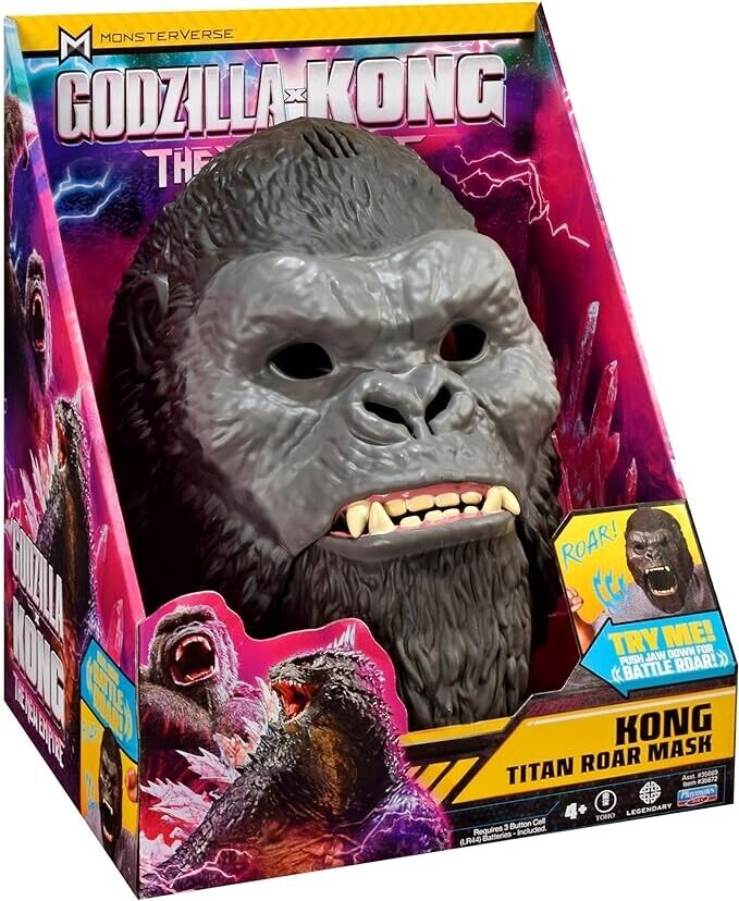 Godzilla x Kong: The New Empire, Authentic Interactive Kong Mask, Realistic