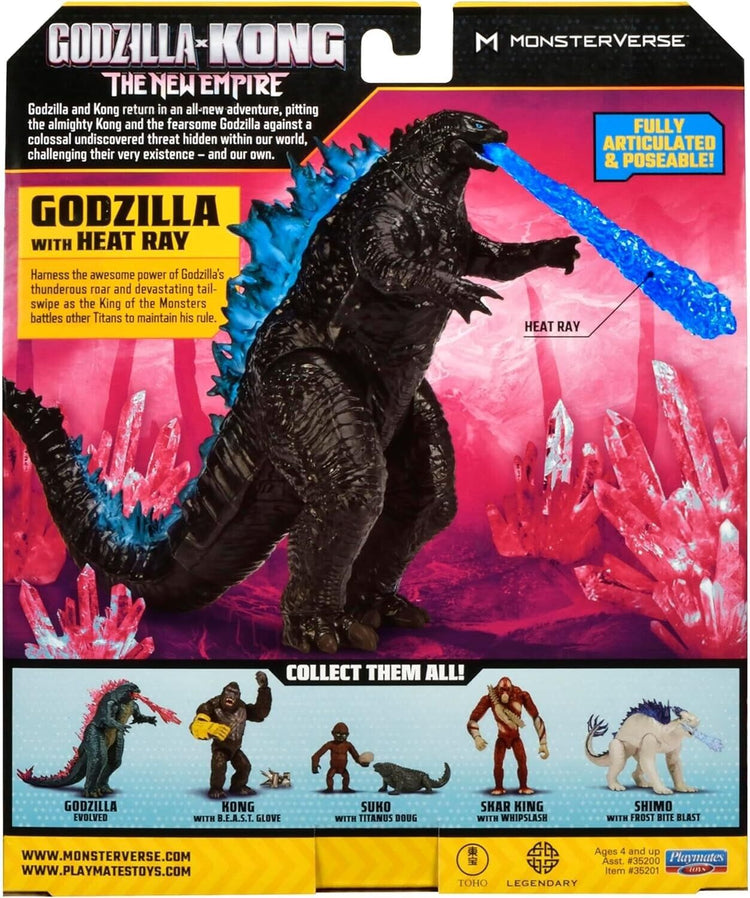 MonsterVerse Godzilla x Kong: The New Empire, 6-Inch Godzilla Original Action Fi