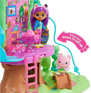 Kitty Fairy's Garden TreehouseGabby's Dollhouse Playset-Limited stock