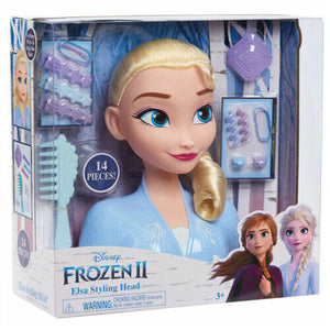 NEW Disney Frozen 2 Elsa Styling Head Toy - Basic Edition (77-32805)