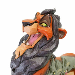 Disney Traditions Scar Figurine - The Lion King's Preening Predator