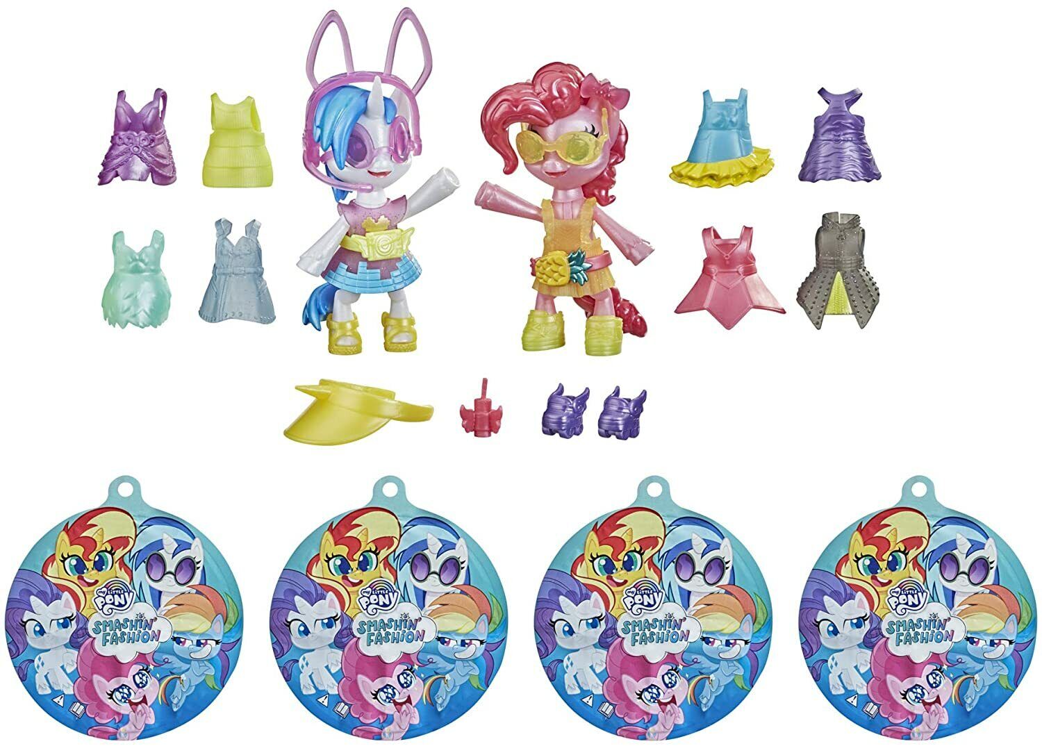 New My Little Pony Smashin' Fashion 2-Pack - Pinkie Pie & DJ Pon-3