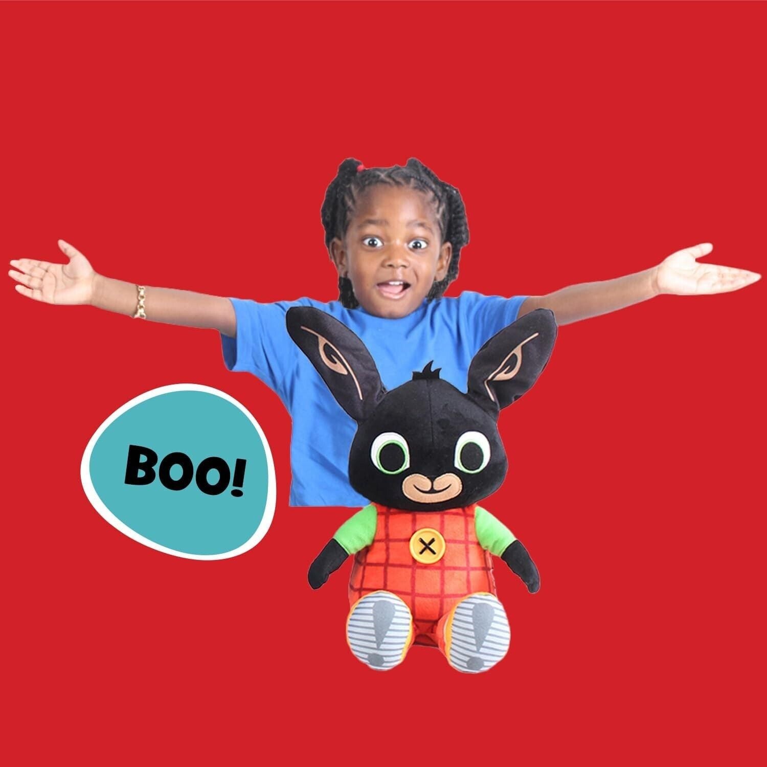 Bing, Peek-A-Boo, Talking Teddy Bear. Cute, Interactive Rabbit, Sensory Toy