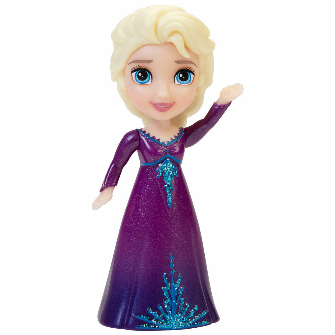 Disney Mini 3-Inch Toddler Dolls - Pick Your Favorite! - Elsa (Purple Dress) (Frozen 2)