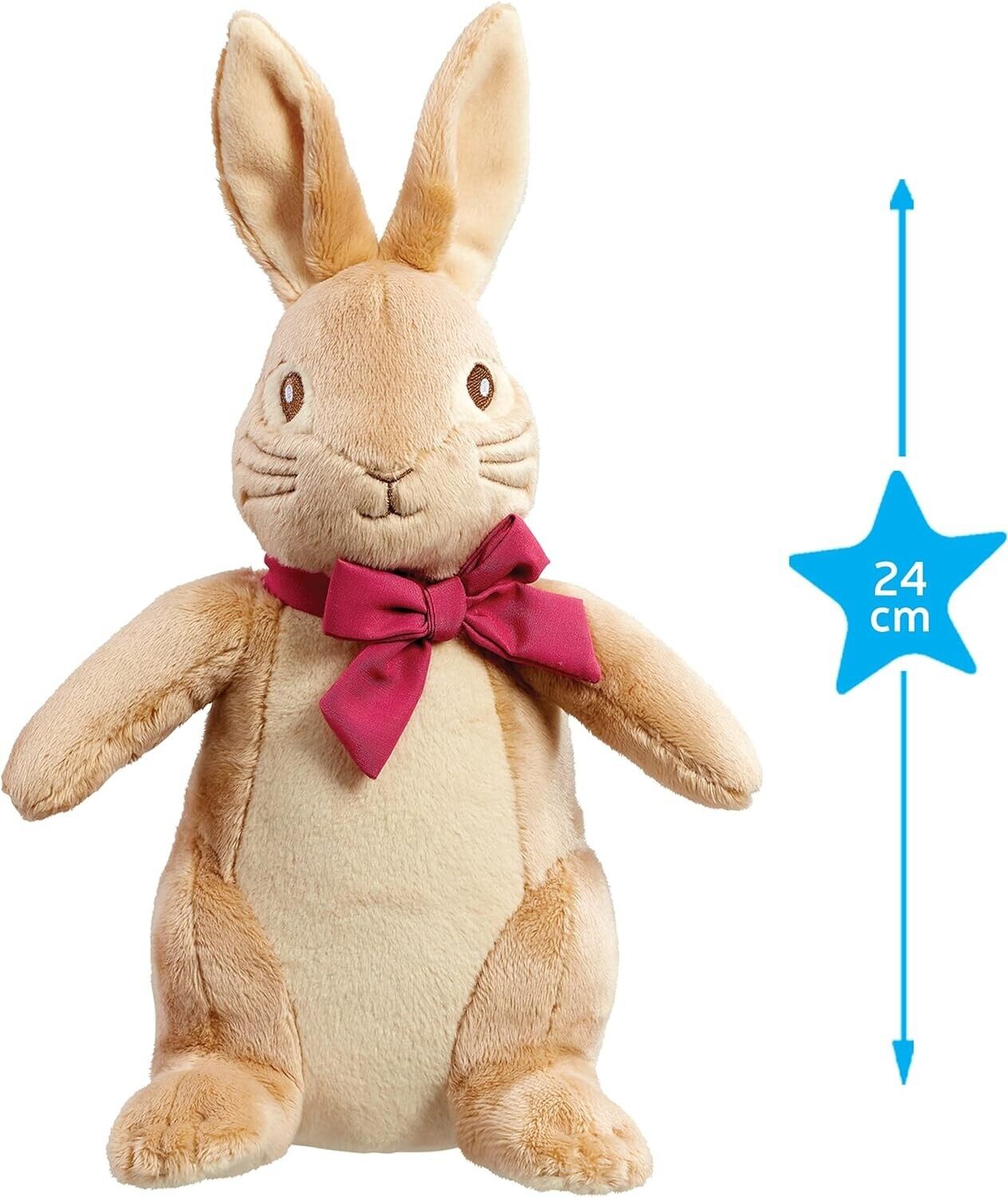 Rainbow Designs Official Peter Rabbit Large 24cm Flopsy Bunny -Newborn Baby GifT