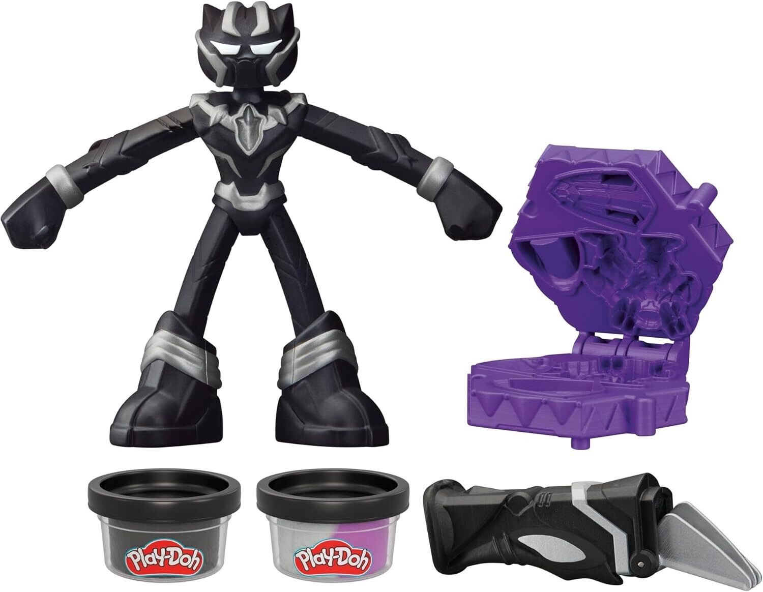 Play-Doh Marvel Black Panther Cutting Claws Action Figure Playset