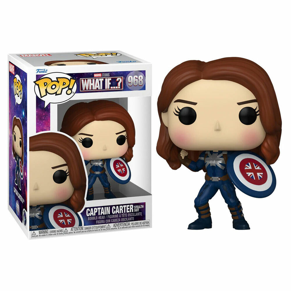 New Marvel What If...? Pop! Vinyl - Captain Carter (Stealth Suit)