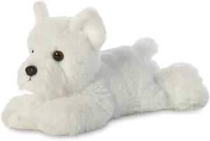 AURORA Mini Flopsies Westie Dog 8In 31768 White