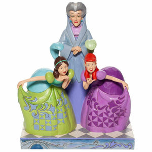 Disney Traditions Figurine - The Terrible Tremaines (Lady, Anastasia & Drizella)