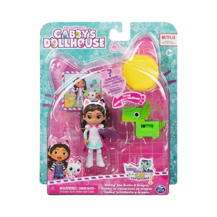 Gabby Dollhouse & Soft Toys, Vehicles, Playsets - Your Child's Dream Playtime ! GABBY THE BRAVE & DRAGON