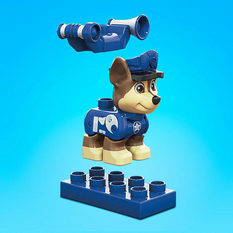 Mega Bloks PAW Patrol Chase Figure - New in Box - The Movie - Collectible Toy