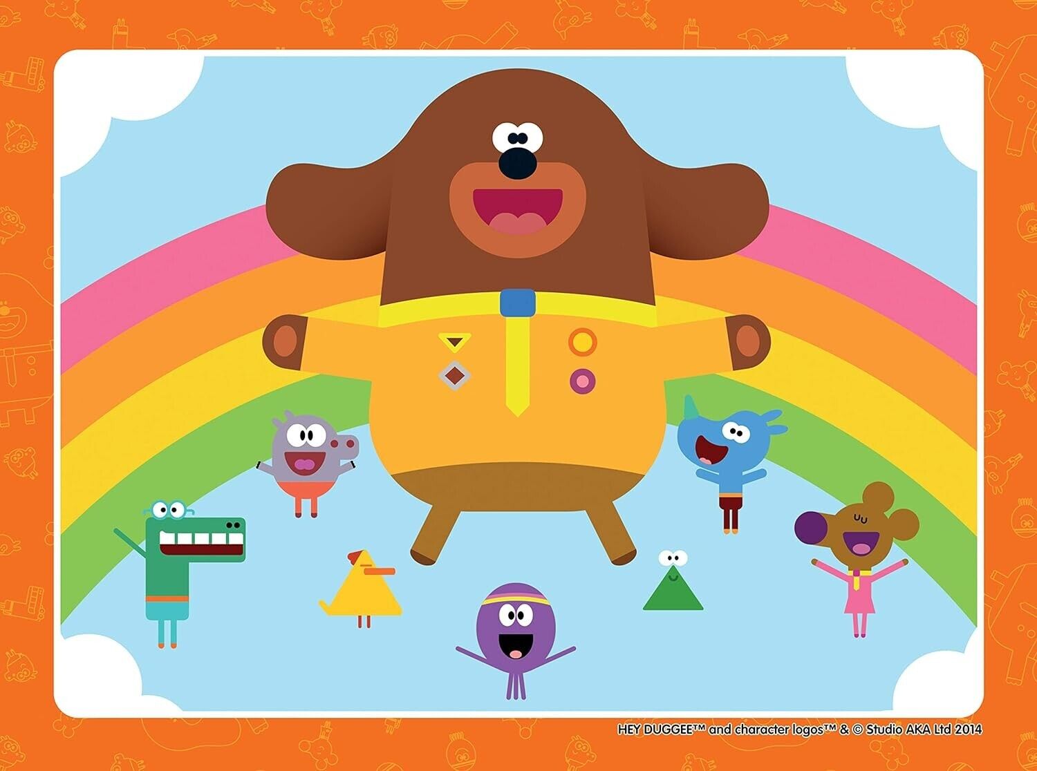 Ravensburger 4 Puzzles in a Box Hey Duggee