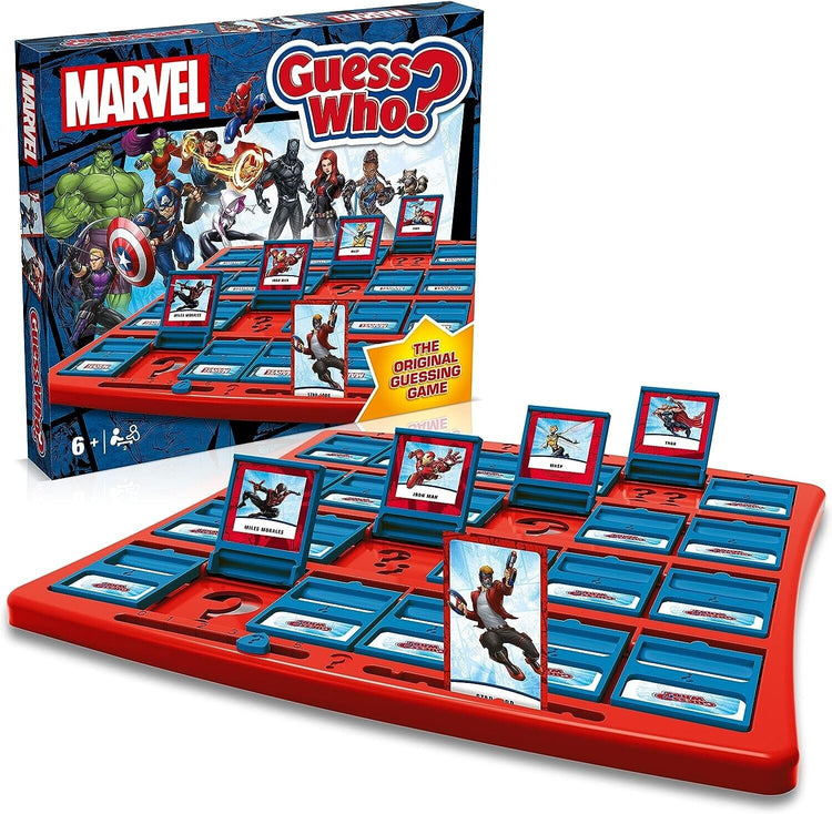 Winning Moves Marvel Guess Who? Board Game, The Avengers, Guardians of the Galax