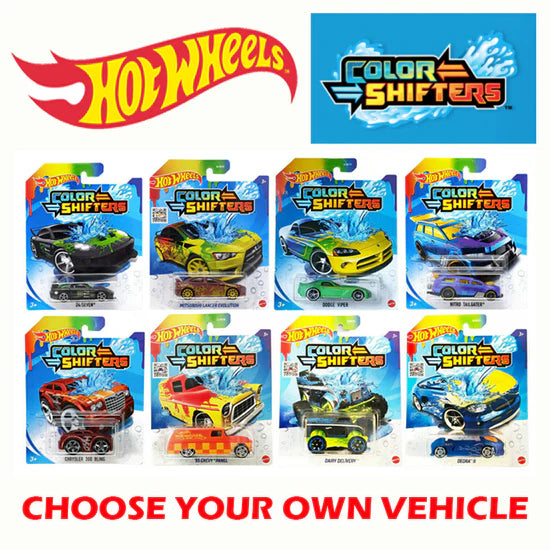 Hot Wheels Color Shifters Car 1:64 - Changes Color in Water - 2023, CHEAP! - TORQUE TWISTER