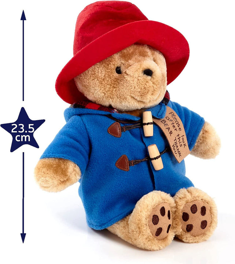 Rainbow Paddington Since 1958 Soft Toy - 23cm Large Must-Have Plush