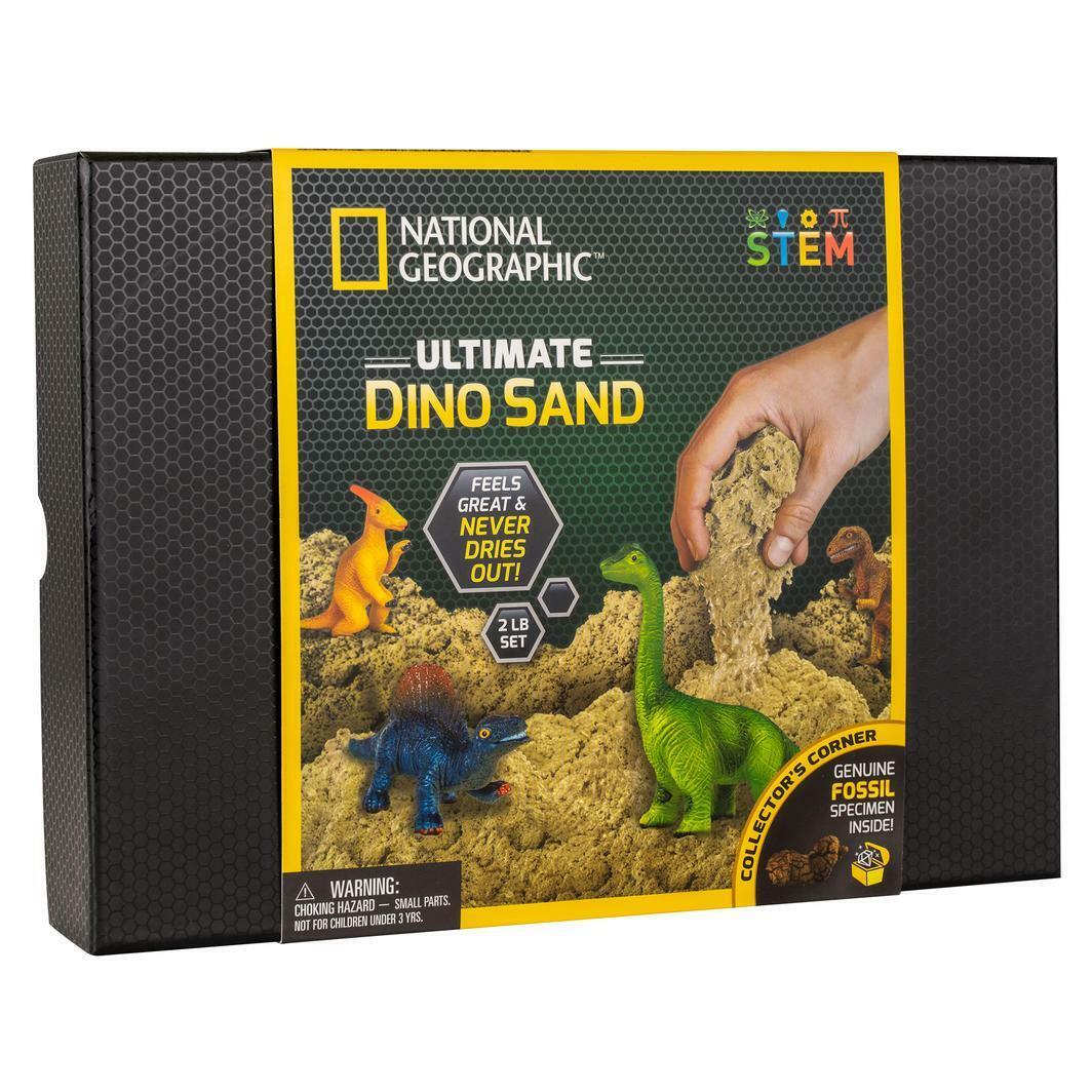 New National Geographic Ultimate Dino Sand - Educational Fun for Kids!