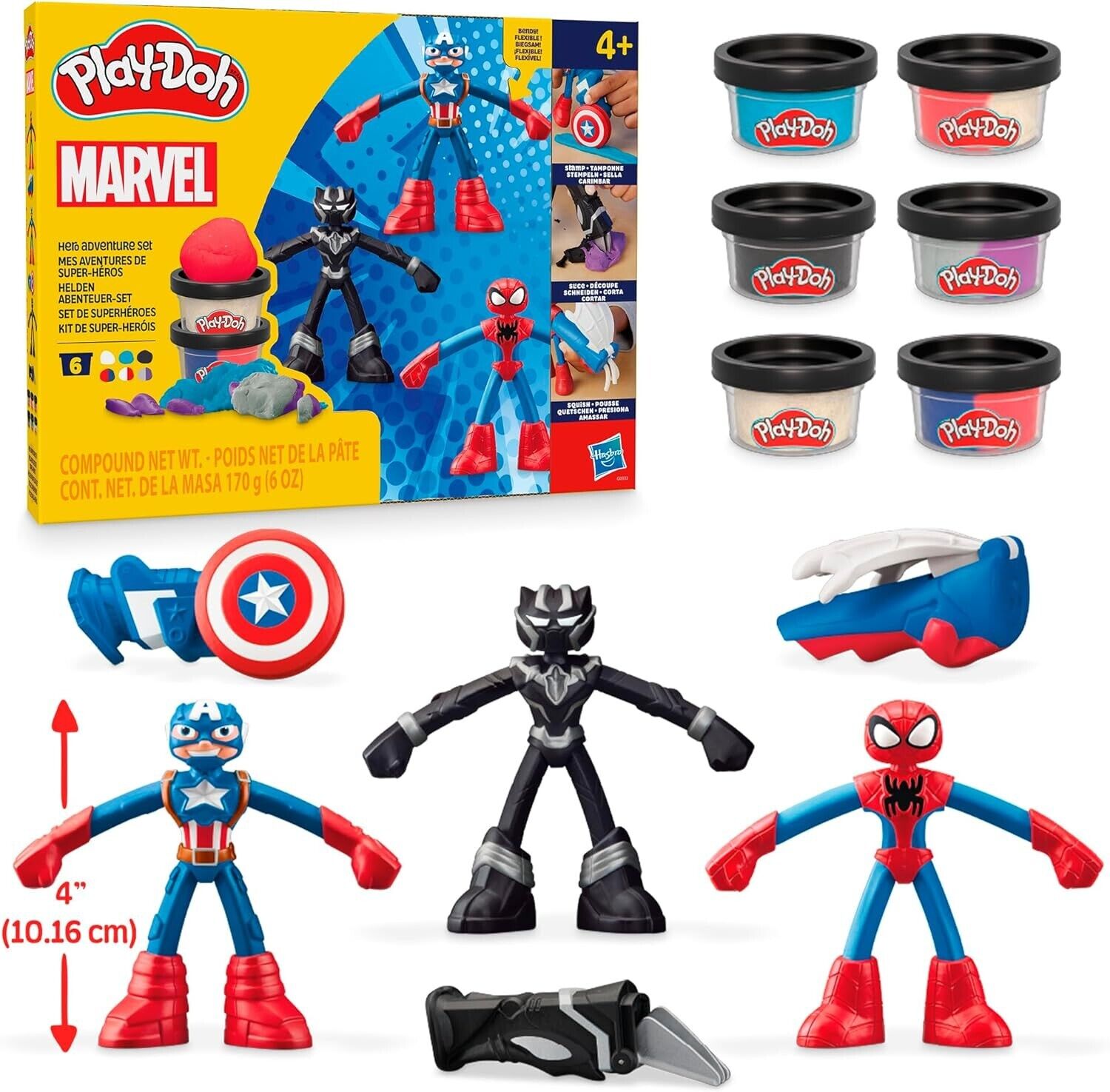 Play-Doh Marvel Hero Adventure Action Figure Playset