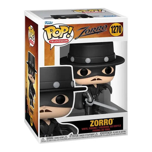 "Zorro Anniversary Funko Pop Vinyl Figure - 3.75" - Limited Edition #1270"