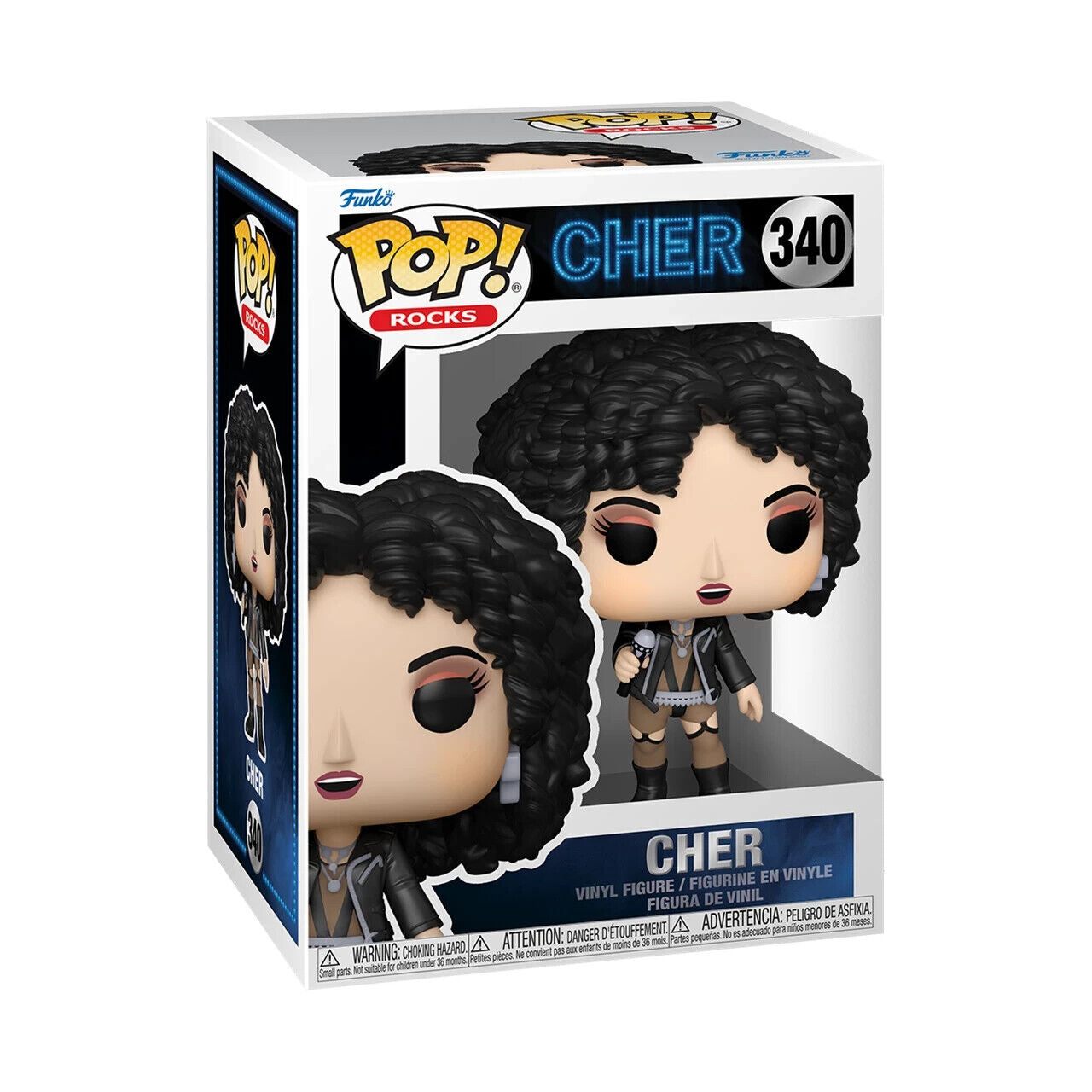 Funko POP! Rocks Turn Back Time Cher #340 New In Box NEW EDITION