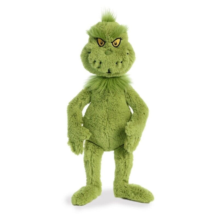 Brand New Dr Seuss The Grinch Large Plush by Aurora - Perfect Gift!