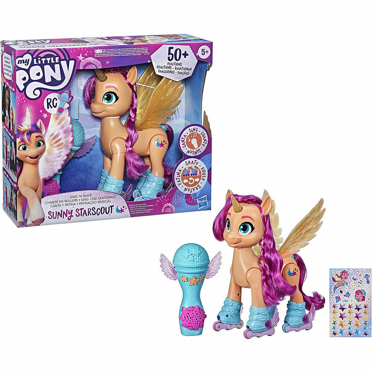 My Little Pony Sing 'N Skate Sunny Starscout - New Generation Movie Toy