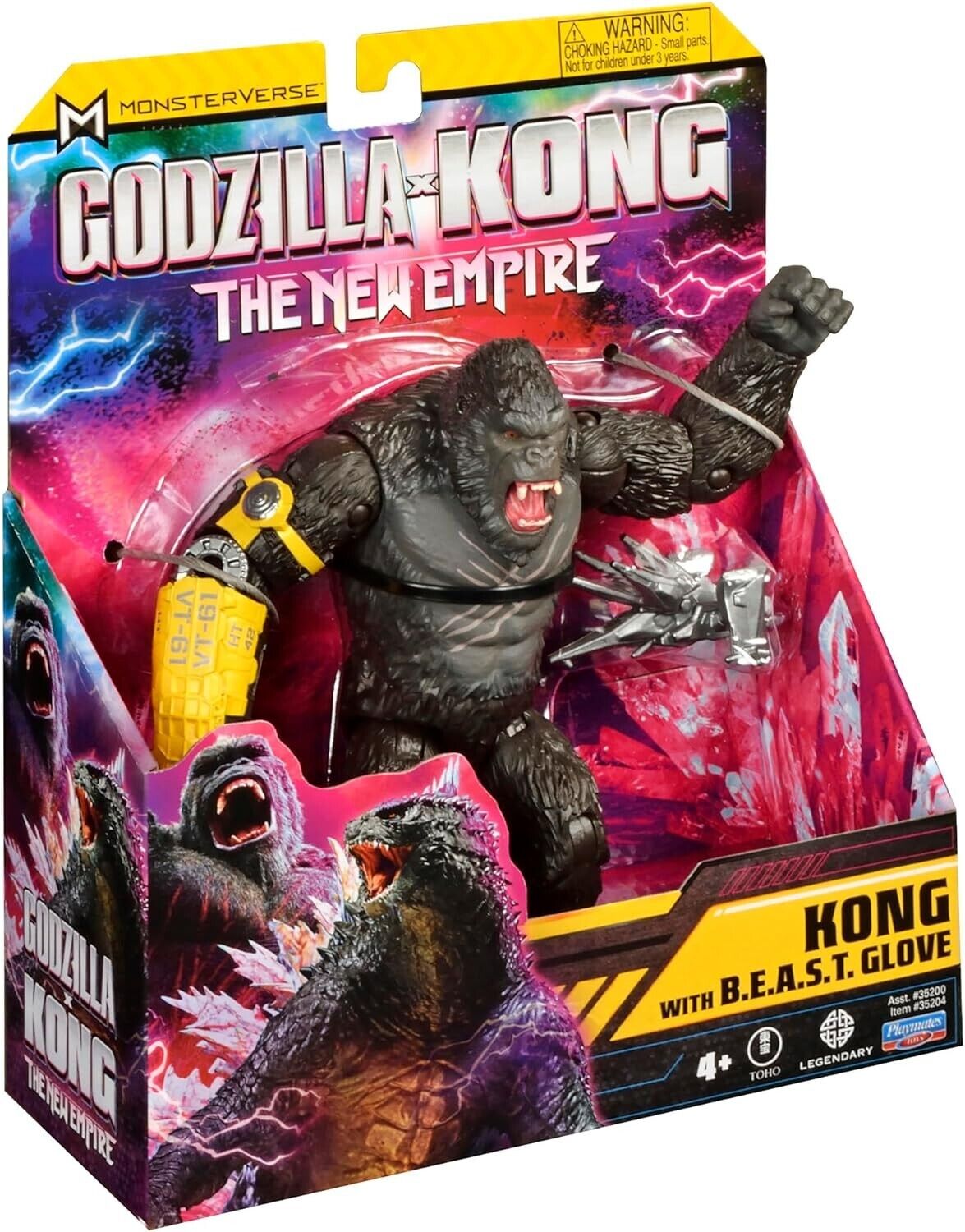 Godzilla X Kong The New Empire Kong with B.E.A.S.T. Glove - New in stock