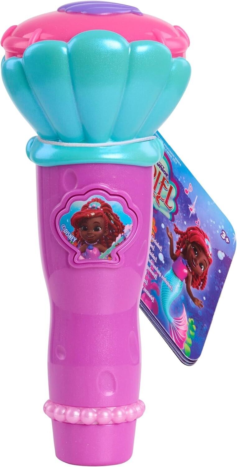 Just Play 39914 Disney Junior Ariel Sea-Beat Microphone, Multicolor