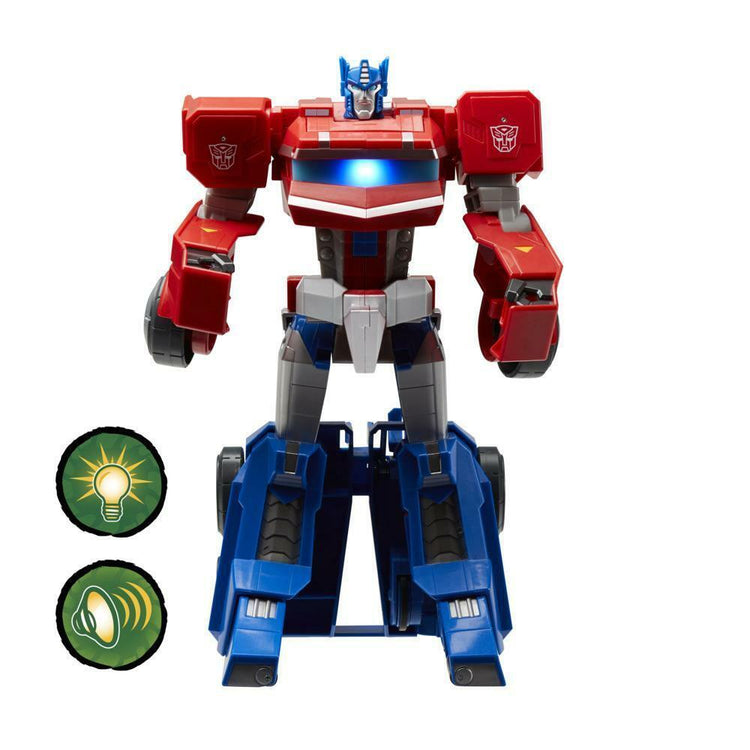 "Transformers Cyberverse Dinobots Optimus Prime Figure"