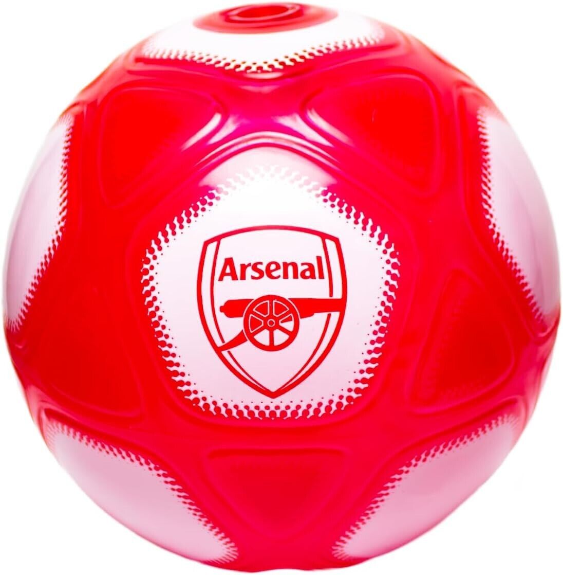 Smart Ball SBCB1A : SBCB1BNP-AFC Football, Red & White, One Size