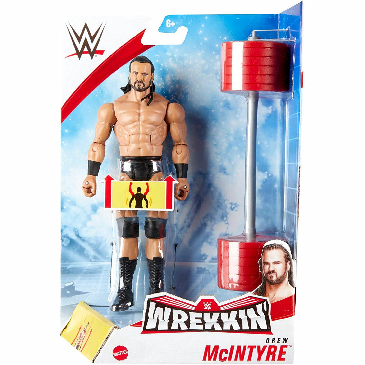 New WWE Wrekkin' Drew McIntyre Action Figure - Ready to Wreck! Fast Shipping