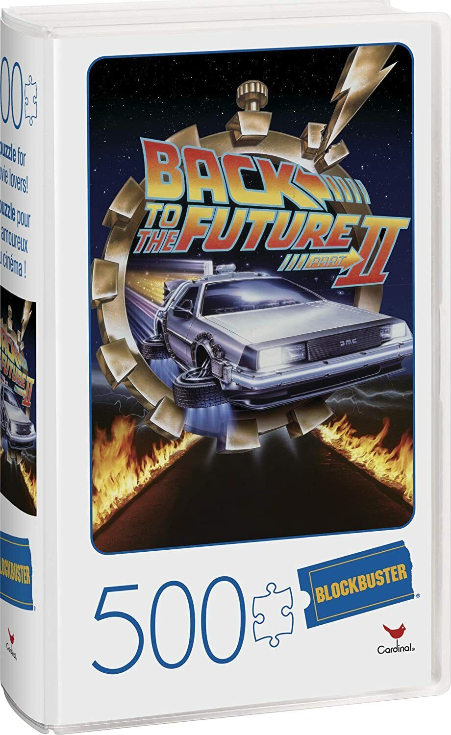 Back To The Future II Blockbuster VHS Puzzle 500pc *NEW