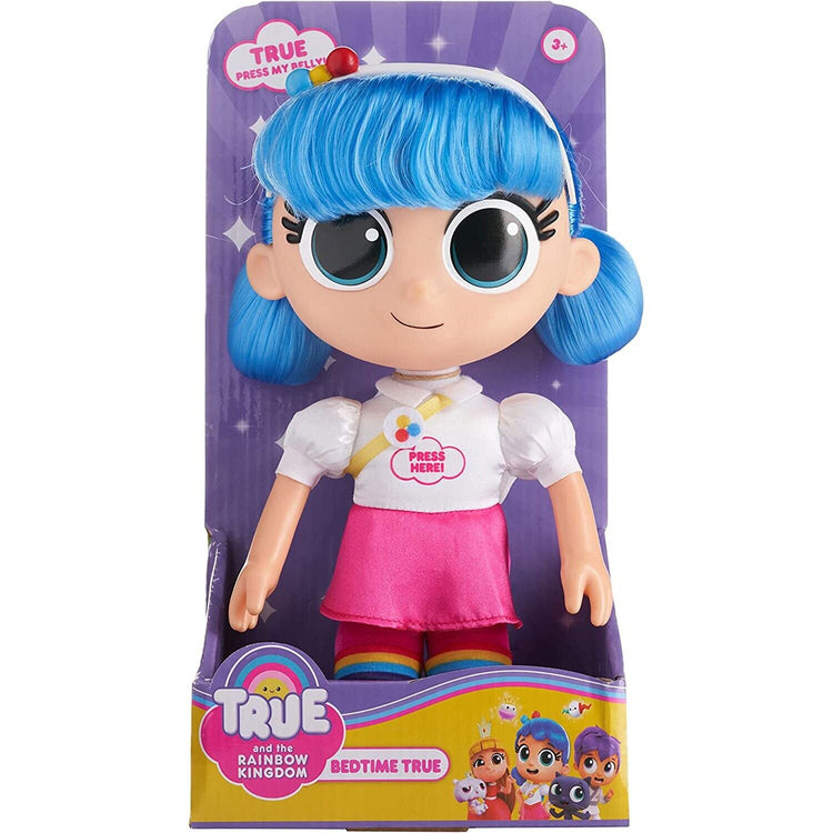 New True and the Rainbow Kingdom 25cm Light Up Bedtime Doll - Free Shipping