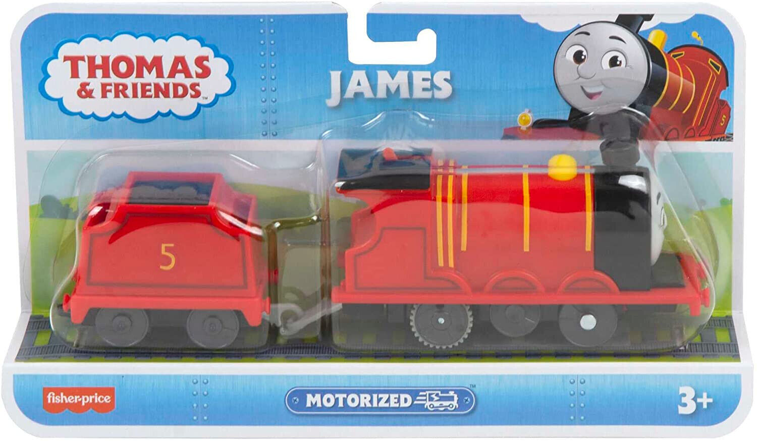 Thomas & Friends Motorized Train Engine James - Fisher-Price - Large Size - 2023