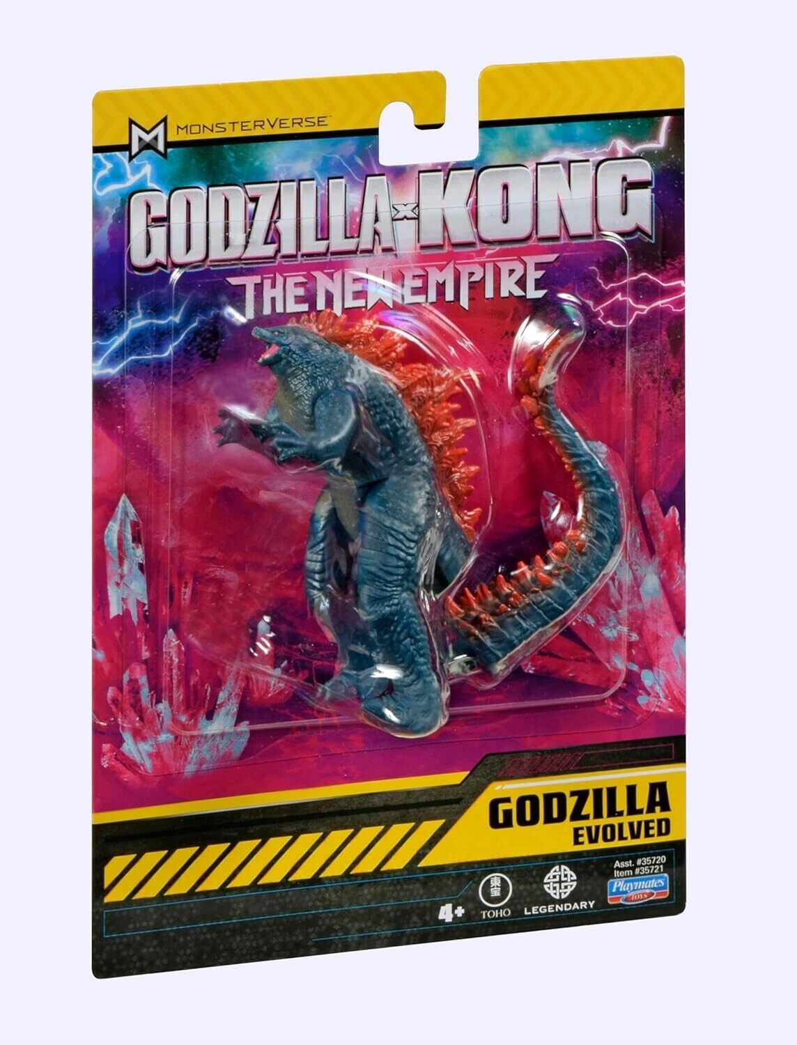MonsterVerse Godzilla x Kong: The New Empire, 3.25-Inch Godzilla Evolved Action