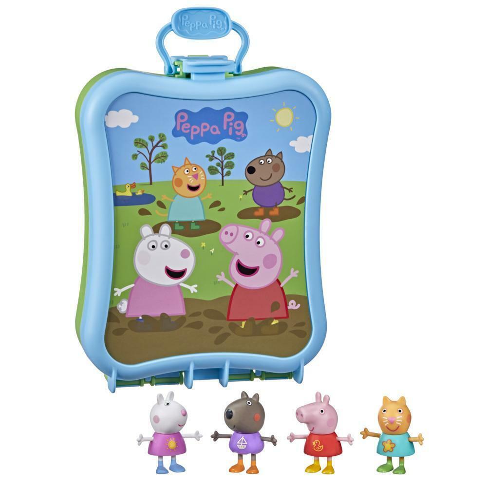 Peppa Pig Carry-Along Friends Case - Brand New & Sealed - Peppa's Adventures