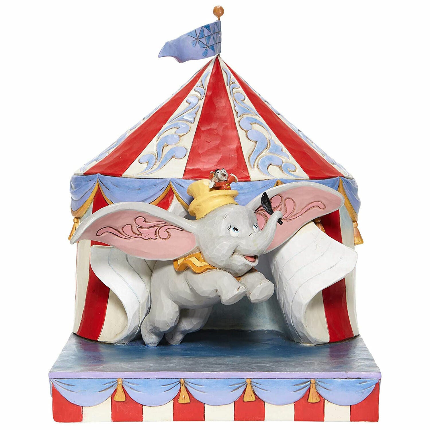 Disney Traditions Figurine - Over the Big Top (Dumbo) - NEW!