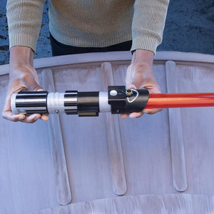 Star Wars Lightsaber Forge Darth Vader Electronic Extendable Red Lightsaber Toy,