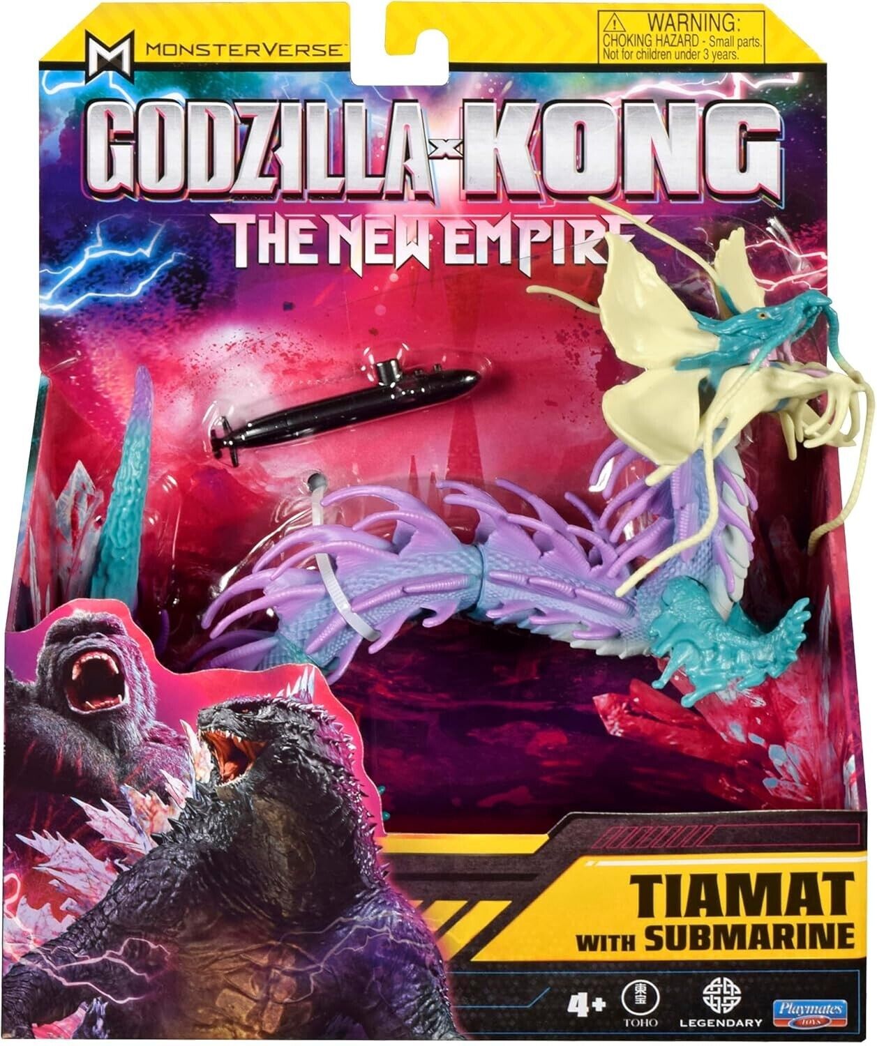 MonsterVerse Godzilla x Kong: The New Empire, 6-Inch Tiamat Action Figure Toy, I