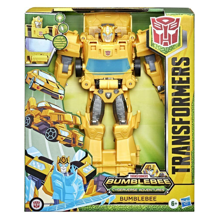 New Transformers Cyberverse Dinobots Roll N' Change Bumblebee Action Figure