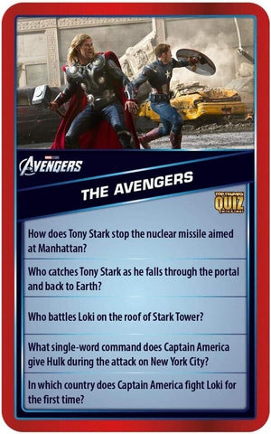 Top Trumps Marvel Cinematic Universe Quiz Game, 500 questions to test your know