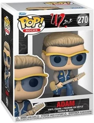 Funko 270 U2 Zoo TV Adam Pop Rocks Vinyl Figure - Rare Collectible