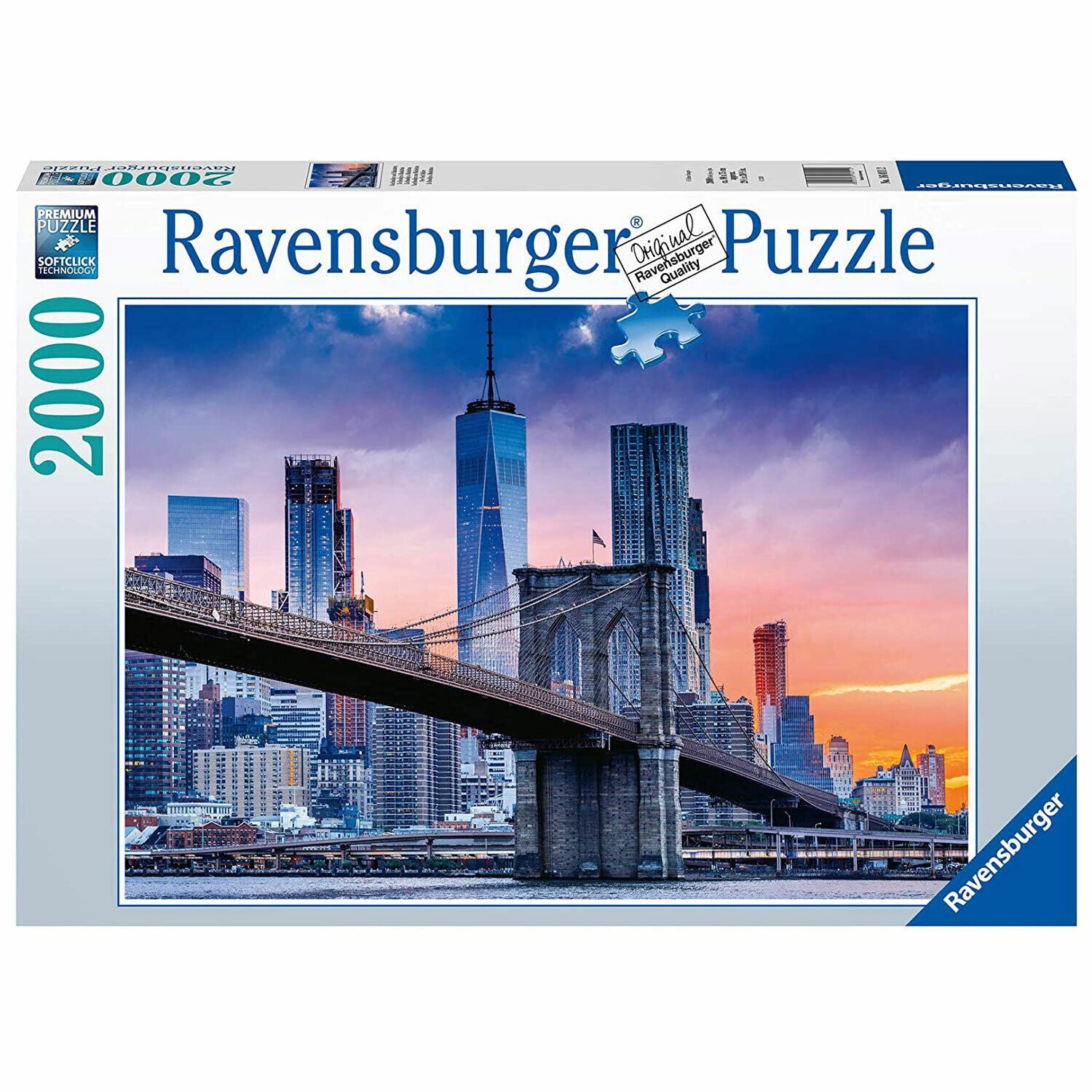 Ravensburger New York Skyline 2000pc Puzzle BRAND NEW